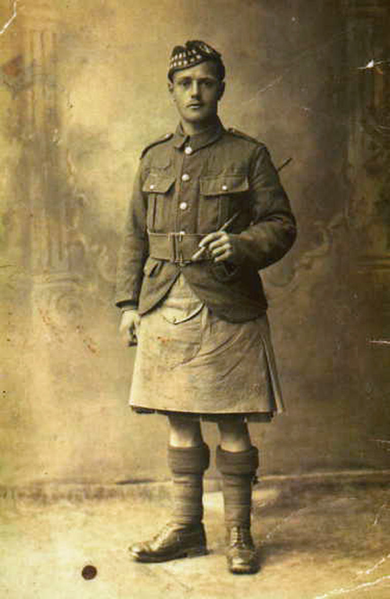Photo of photos/James McLennan, Seaforth Highlanders, WW1